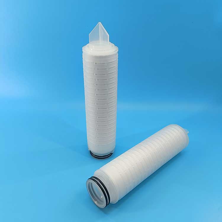 華豫供應(yīng)PES10"-0.04聚醚砜膜折疊濾芯 水過濾