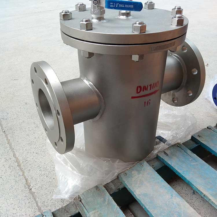 華豫生產供應DN100籃式過濾器 碳鋼材質