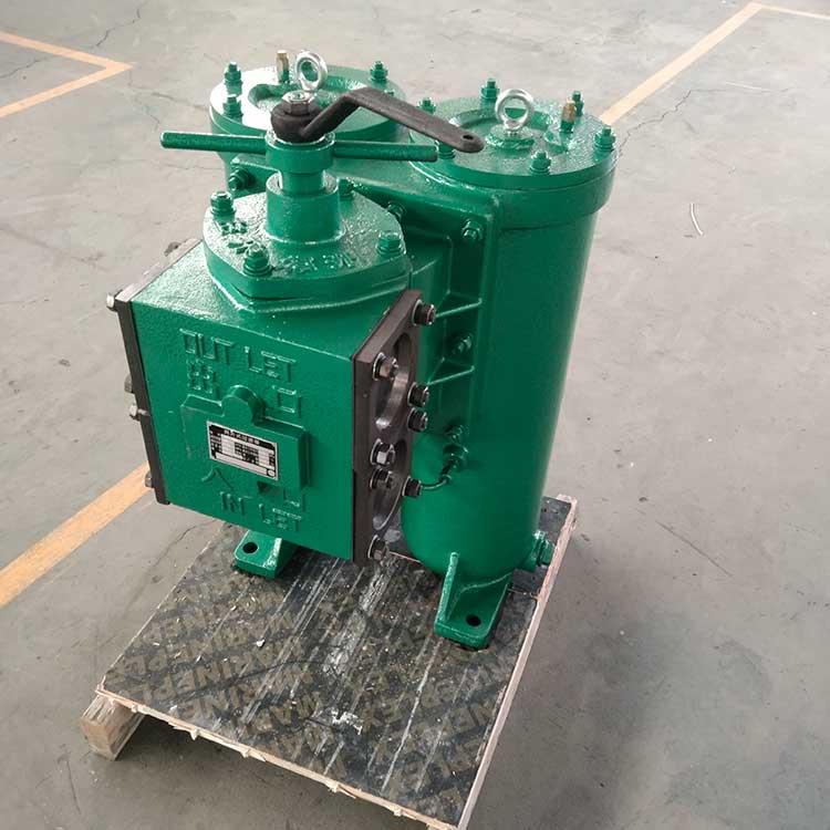 華豫供應SPL-80X網(wǎng)片式油過濾器 雙筒 油液除雜質(zhì)