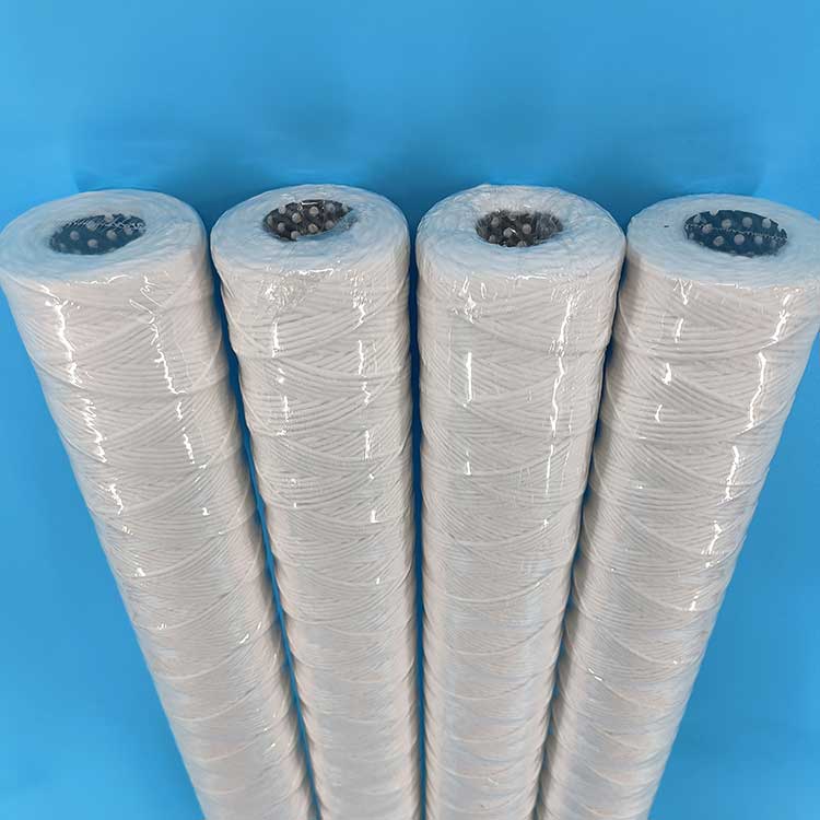 華豫生產(chǎn)供應水過濾脫脂棉濾芯FHL5/1000/32-68