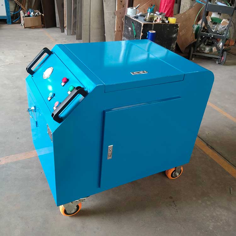 華豫生產供應油液過濾去除雜質可移動箱式濾油機